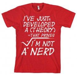 Produktbild Difuzed GEEK - T-Shirt A Theory I'm Not a Nerd (M) (M)
