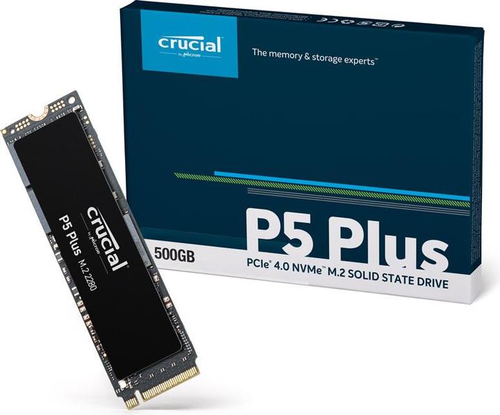 Actual product image Crucial P5 Plus (500 GB, M.2 2280)