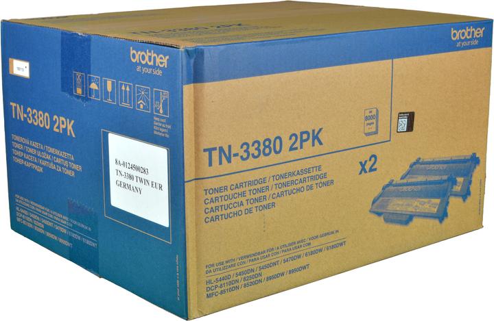 Produktbild Brother TN3380TWIN (BK)