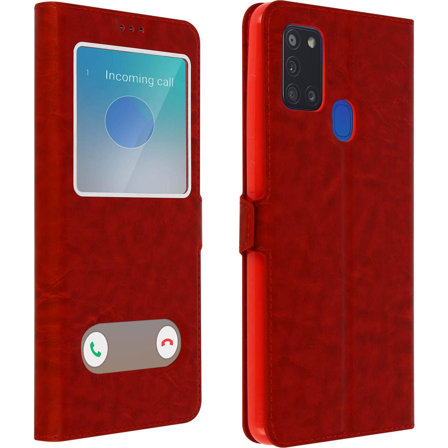 Avizar Towind Series (Samsung Galaxy A21s), Smartphone Hülle, Rot