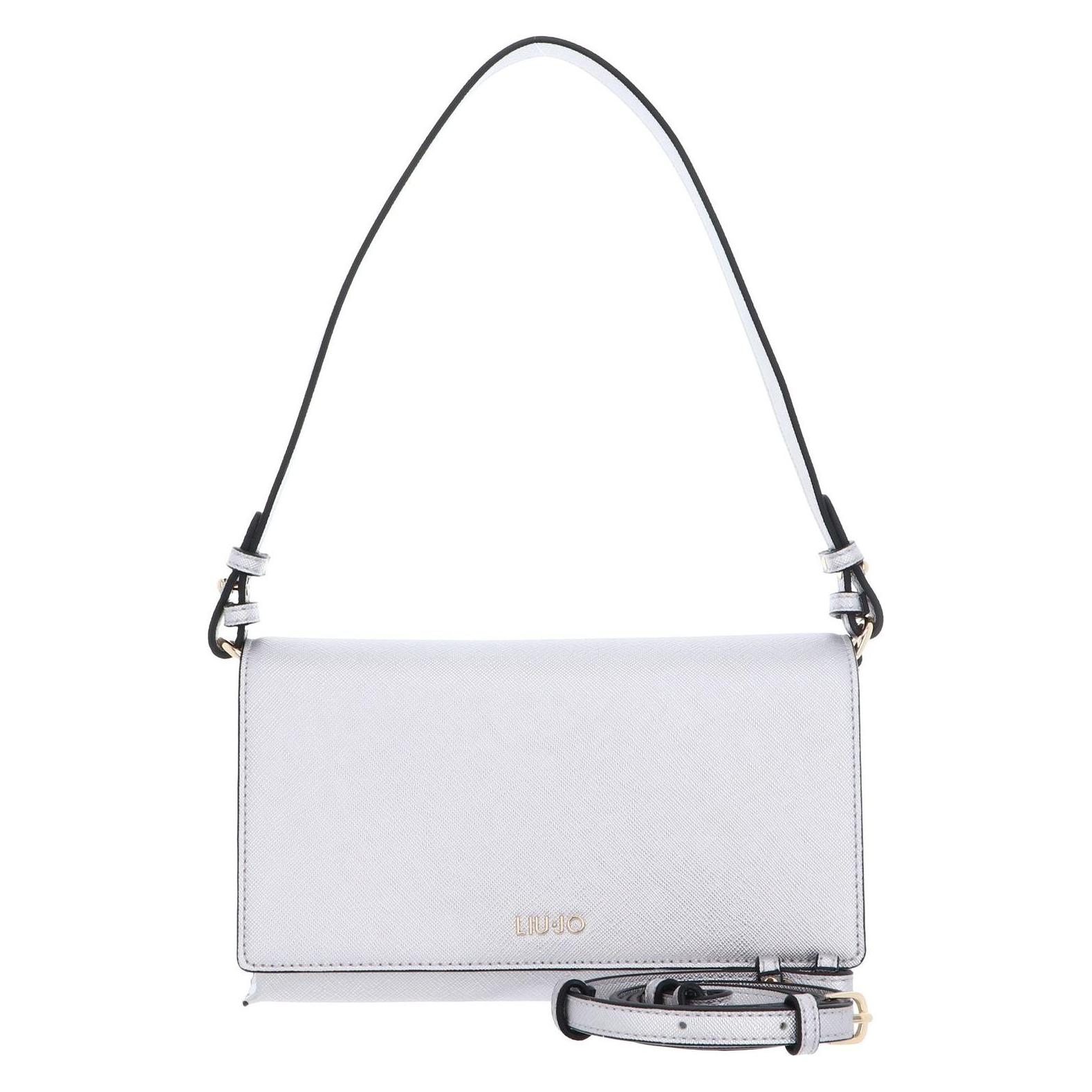 Liu Jo, Damen, Handtasche, East / West Crossbody Bag, Silber
