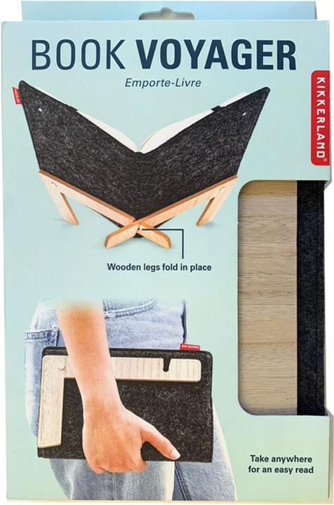 Actual product image Kikkerland - Book Voyager - 16 cm x 23.5 cm x 2.25 cm