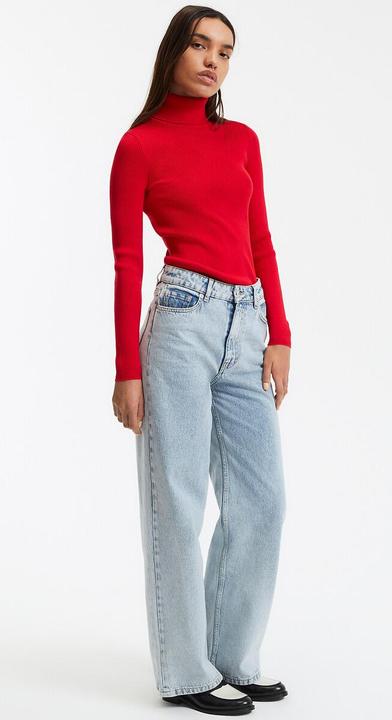 Actual product image La Redoute Collections Rollkragenpullover aus Feinstrick (L)