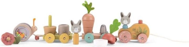 Produktbild Moulin Roty Grosser aktivitäten Zug zum ziehen, Trois petits lapins