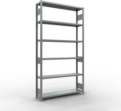 Actual product image Schulte Lagertechnik MULTIplus250 basic racking system with length ledgers