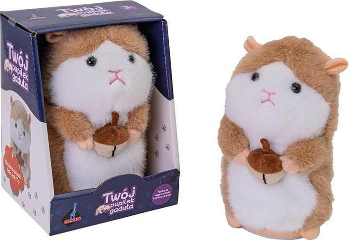 Askato Twój pupilek - gaduła Chomik powtarza słowa