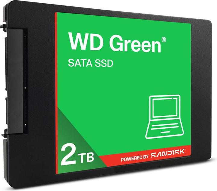 Actual product image WD Green powered by SANDISK (2000 GB, 2.5")