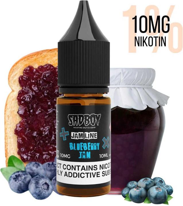 Immagine prodotto Daddy's Vapor Jam - Blueberry Jam Nicsalt (Mirtillo)