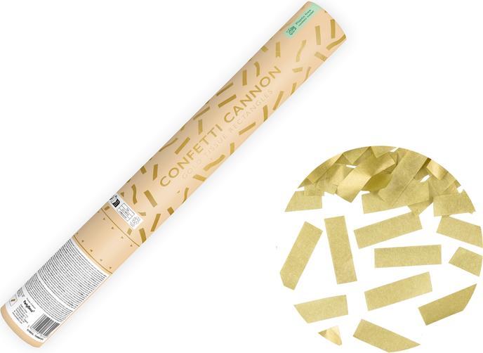 Produktbild Partydeco Konfettikanone - Gold 40cm (1 Stück)