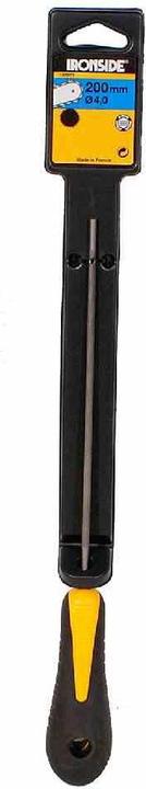 Produktbild Ironside Kettensägefeile 200 x 4,8 mm mit 2-Komponenten Heft, 1 Stück, 137078 (200 mm)