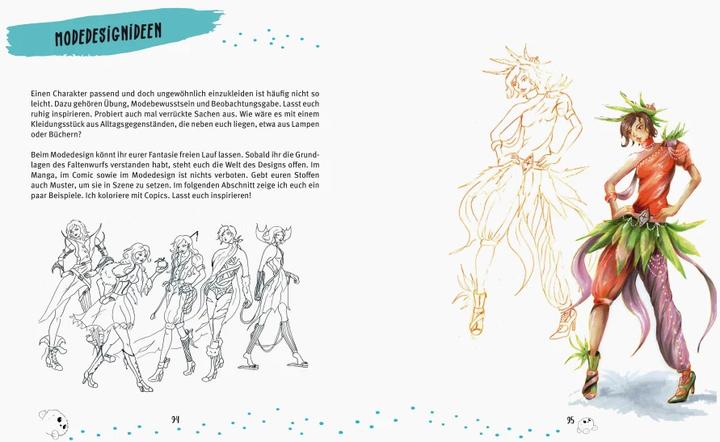 Produktbild Manga – Der Zeichenkurs (Deutsch, Elisabeth Poniz, 2020)