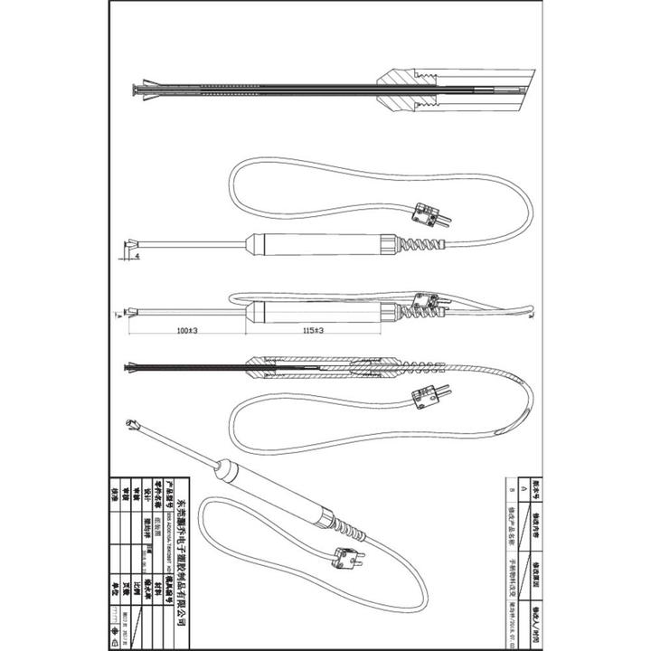 Produktbild Voltcraft Oberflächenfühler K-Typ TP-207