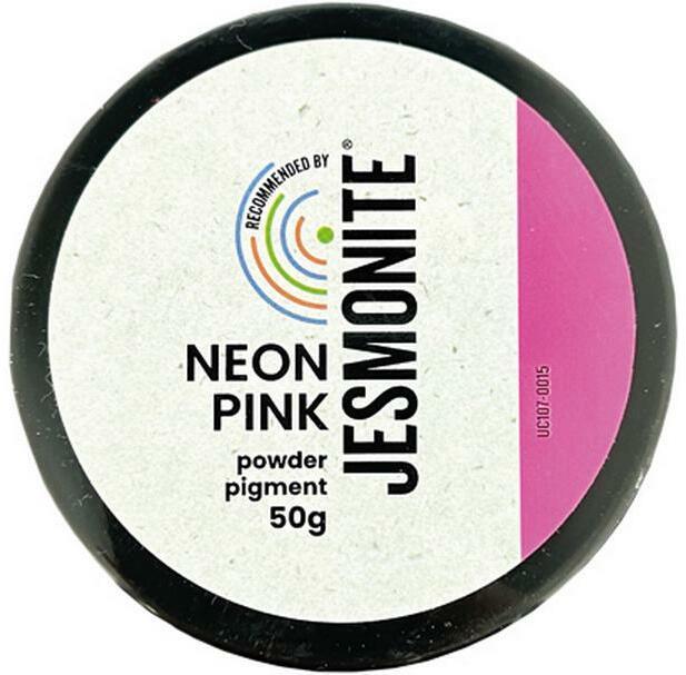 Immagine prodotto Jesmonite Pigmenti colorati rosa polvere neon, 50g (Rosa cipria neon)