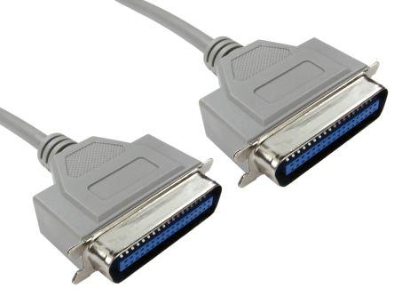 RS PRO D36 to C36 3m Parallel Cable (3 m, Parallel (printer))