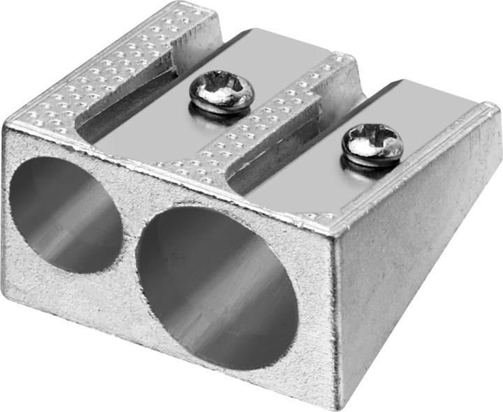 Soennecken Doppelspitzer 7,8 und 11mm Metall silber