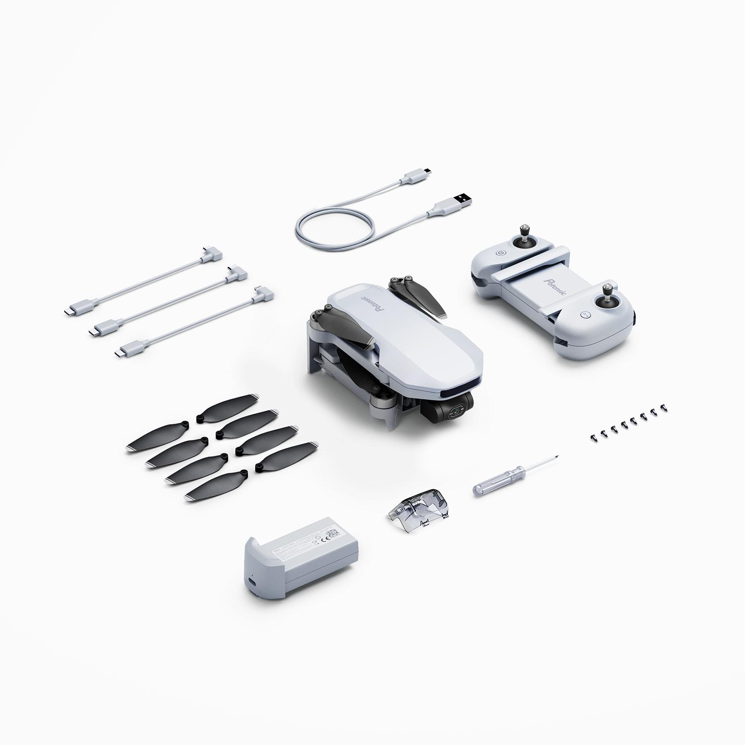 Thumbnail - Potensic Atom Standard Kit (32 min, 249 g, 12 Mpx), Drohne, Weiss, Grau