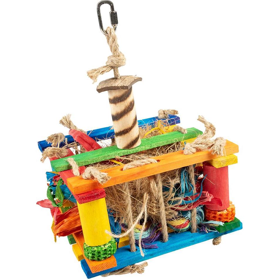 Meilleurs prix pour Jouet pour oiseaux en bois avec sisal Duvoplus Coco