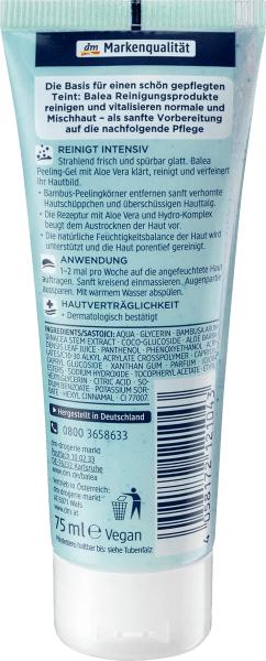 Produktbild dm Balea Peeling Gel (Reinigungspeeling, 75 ml)