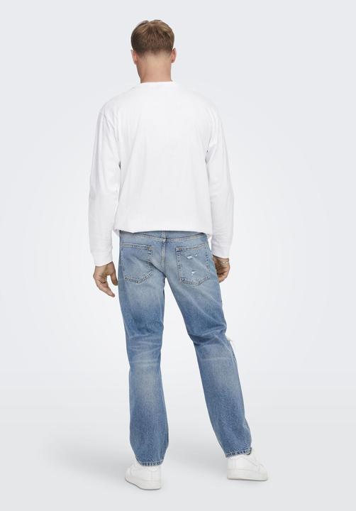 Immagine prodotto Only & Sons Jeans ONSEDGE LIGHT BLUE dal taglio ampio (W28/L32)