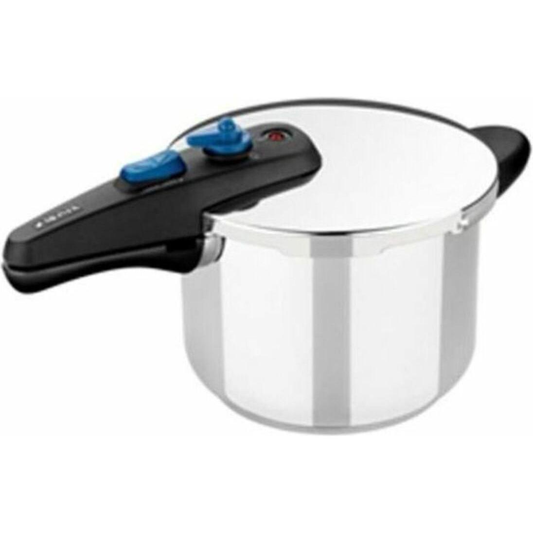 Monix Pressure cooker M570001 4 L Stainless steel Metal 4 L, Padella + Pentola, Argento