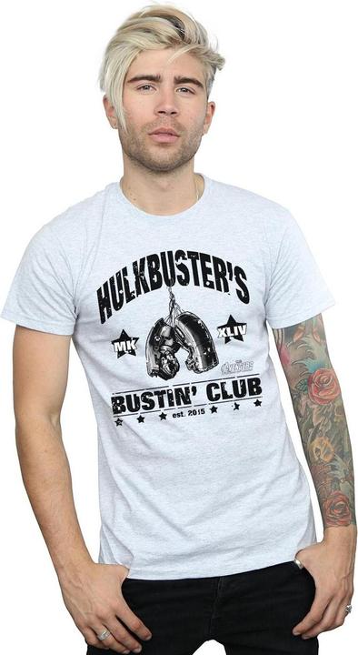 Produktbild Iron Man Hulkbuster's Bustin' Club TShirt (L)