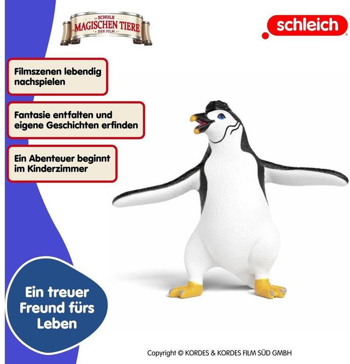 Actual product image Schleich Yuri the penguin