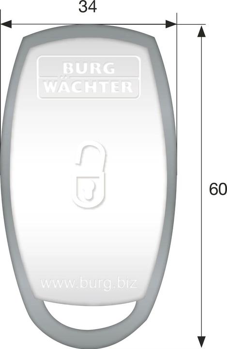 Image du produit Burg Wächter Transpondeur se-Key 7713 D'ENTRÉE