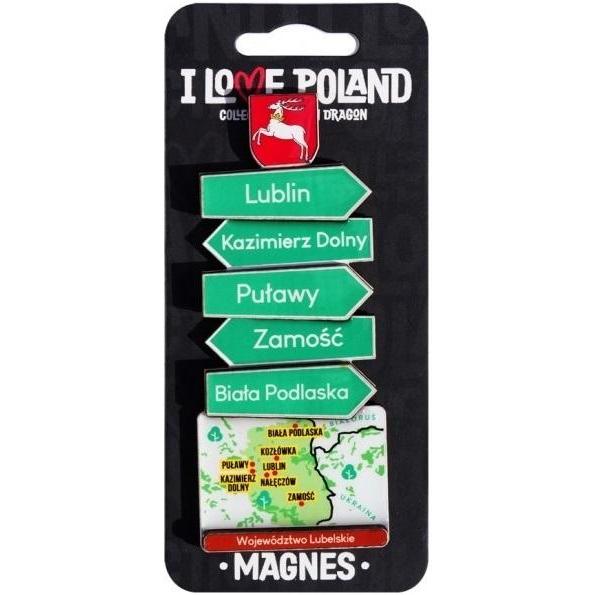 Nuance, Magneti, Magnet Ich liebe Polen Lubelskie ILP-MAG-C-LUB-12