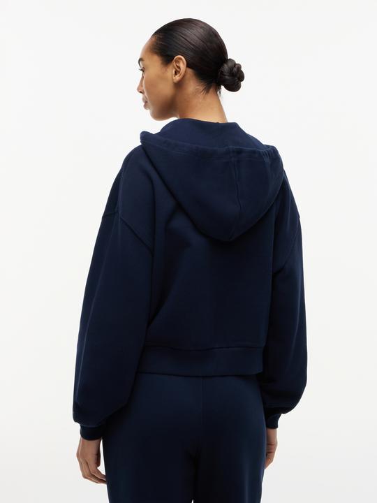 Produktbild Tommy Hilfiger Moderne Skript-Zip-Terry-Kapuzenpullover (L)