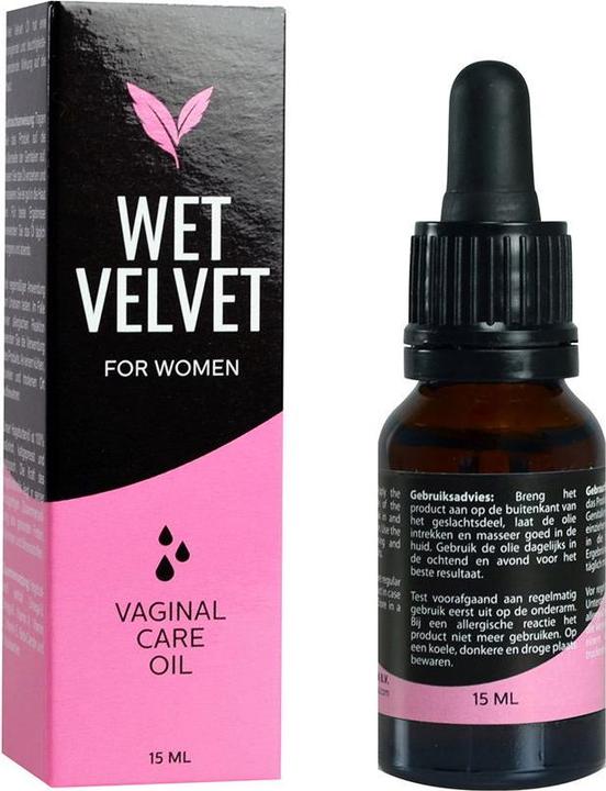 Image du produit Morningstar Huile de soin vaginal Wet Velvet à l'huile d'églantier - Hydratant et nourrissant pour les femmes (15 ml, Huile de toilette intime)