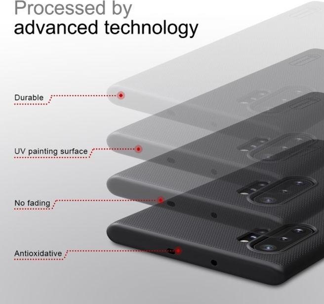 Actual product image Nillkin Super Frosted Shield Series (Samsung Galaxy Note 10+ 5G, Samsung Galaxy Note 10+)
