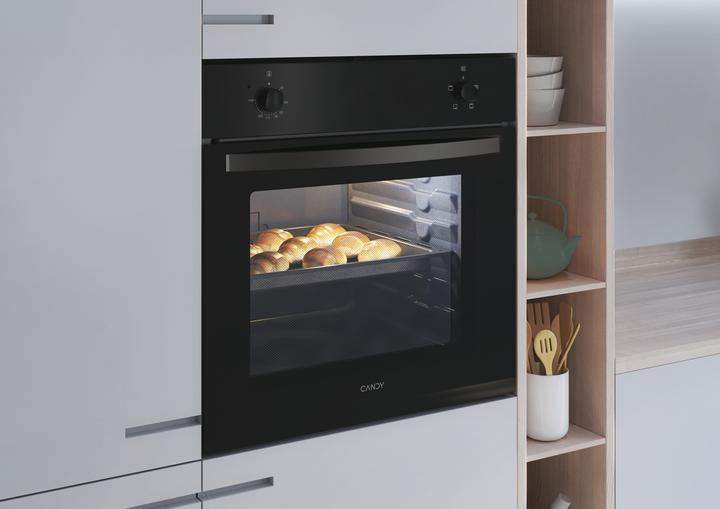 Actual product image Candy FIDC N100 Oven, Conventional, Capacity 70, Mechanical control, Black