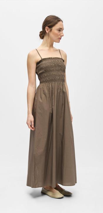 Produktbild Object Gesmoktes Träger Kleid (38)