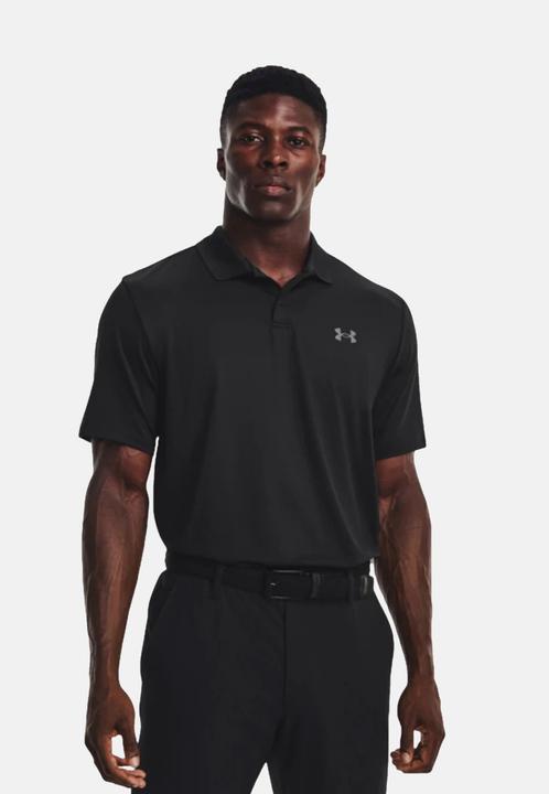 Produktbild Under Armour Mens Short-Sleeve Polos Ua Performance 3.0 Polo, Black, 1377374-001, XXL (XXL)