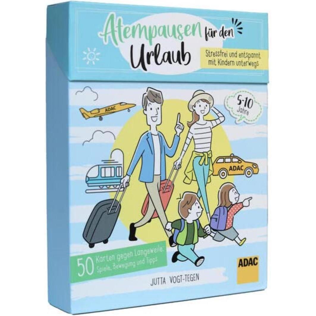 Lingen ADAC Atempausen für den Urlaub - Stressfrei und entspannt mit Kindern unterwegs - 50 Karten gegen (Jutta Vogt-Teg...