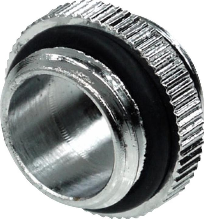 Alphacool HF Doppelnippel G1/4 AG auf G1/4 AG mit O-Ring Chrome