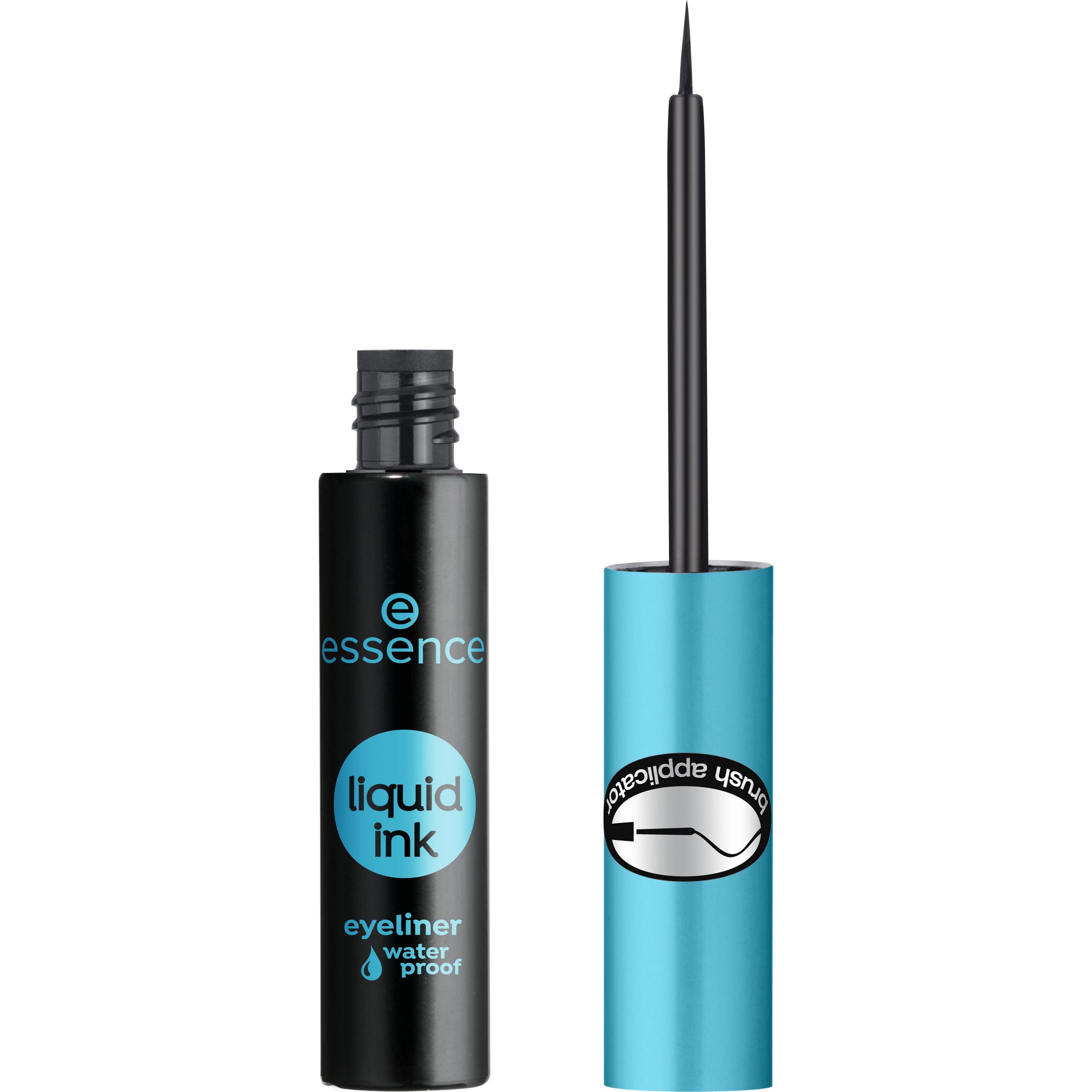 Thumbnail - essence, Eyeliner + Kajal, liquid ink eyeliner waterproof (#000000)