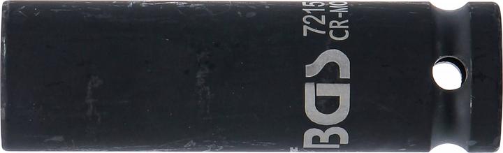 Produktbild BGS Kraft-Steckschlüssel-Einsatz Sechskant, tief Antrieb Innenvierkant 12,5 mm (1/2") SW 15 mm (15 mm)