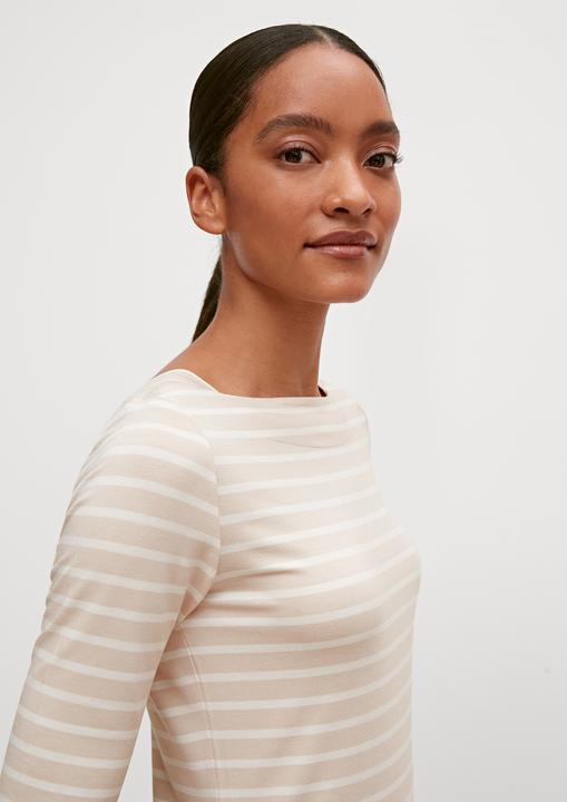 Produktbild Comma T-Shirt Streifenshirt im Slim Fit (46)