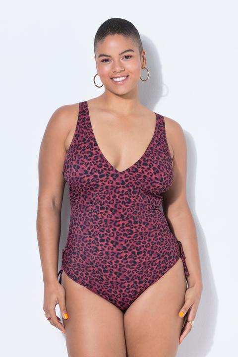 Actual product image Studio Untold Leopard Print Gathered Swimsuit (52)