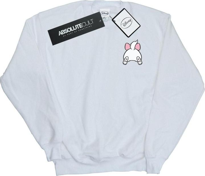 Disney Aristocats Marie Backside Breast Print Sweatshirt Jungen (152, 158)