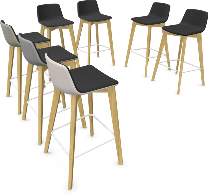 Actual product image Narbutas Twist & Sit Bar Stool