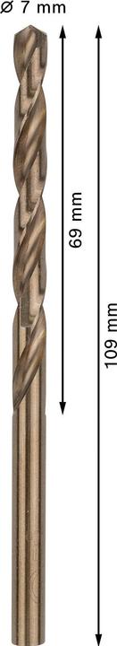 Productafbeelding Bosch Professional Zubehör HSS metaaldraaiboor 7 mm A (7 mm)
