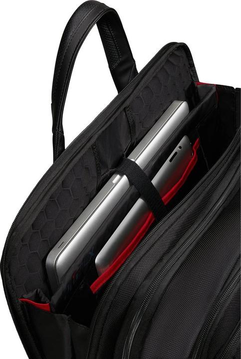 Actual product image Samsonite Pro-DLX6 shoulder bag 17.3 inch, black (17.30", Universal)