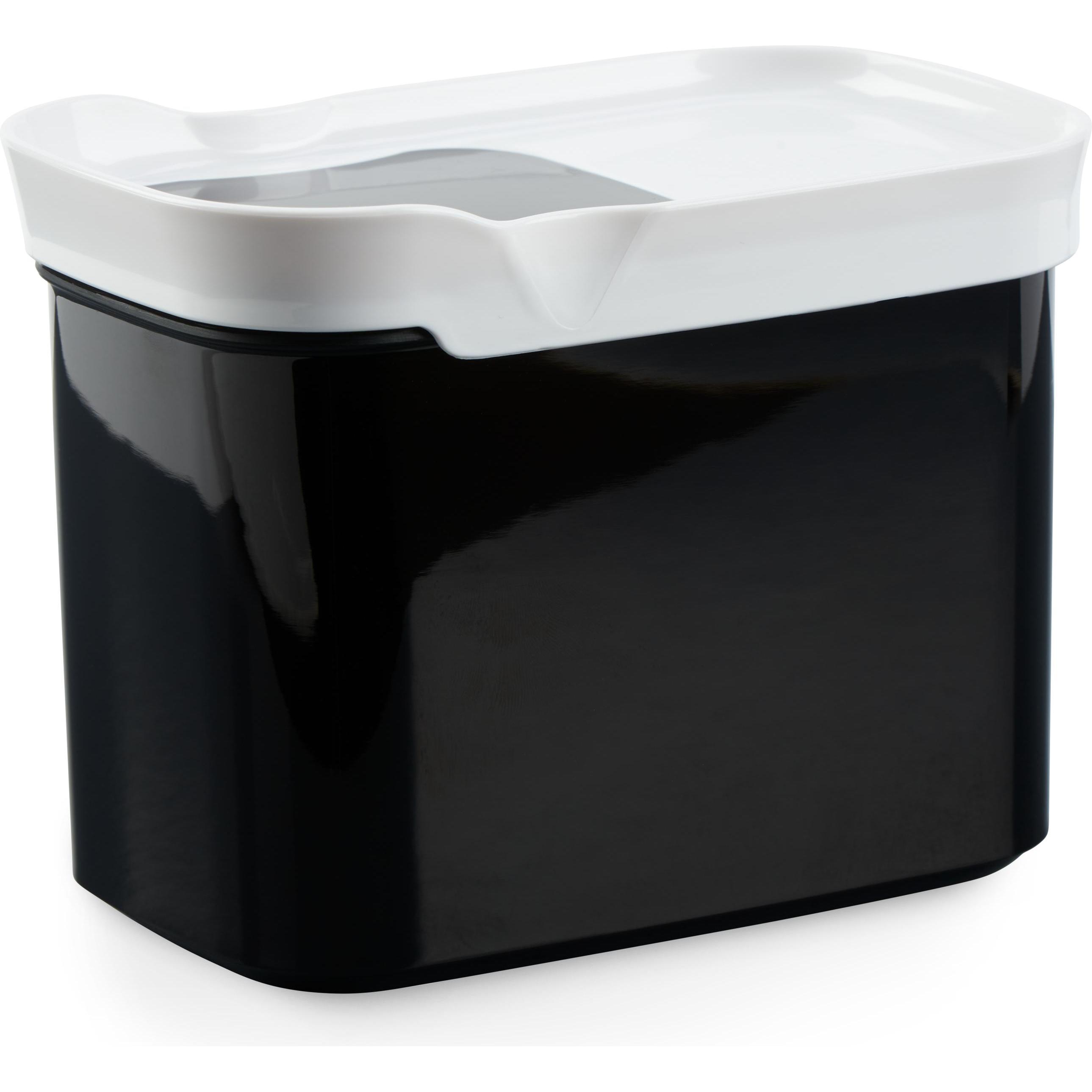 Emsa Aufbewahrungsdose, Vorratsbehälter, Weiss, Schwarz