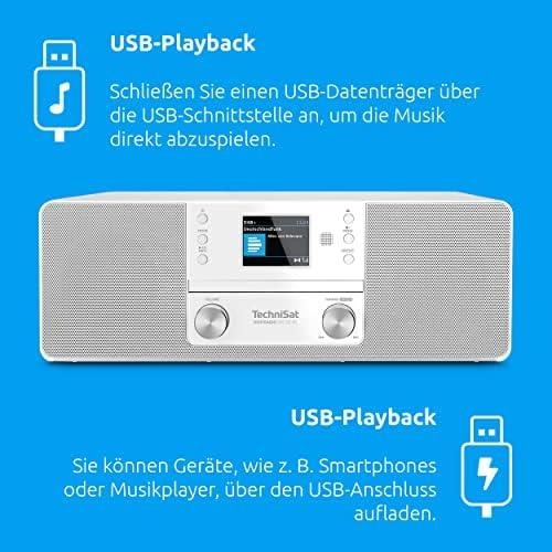Actual product image TechniSat DAB+ Radio DigitRadio 370 CD BT (FM, DAB+, Bluetooth, Radio Frequency (RF))