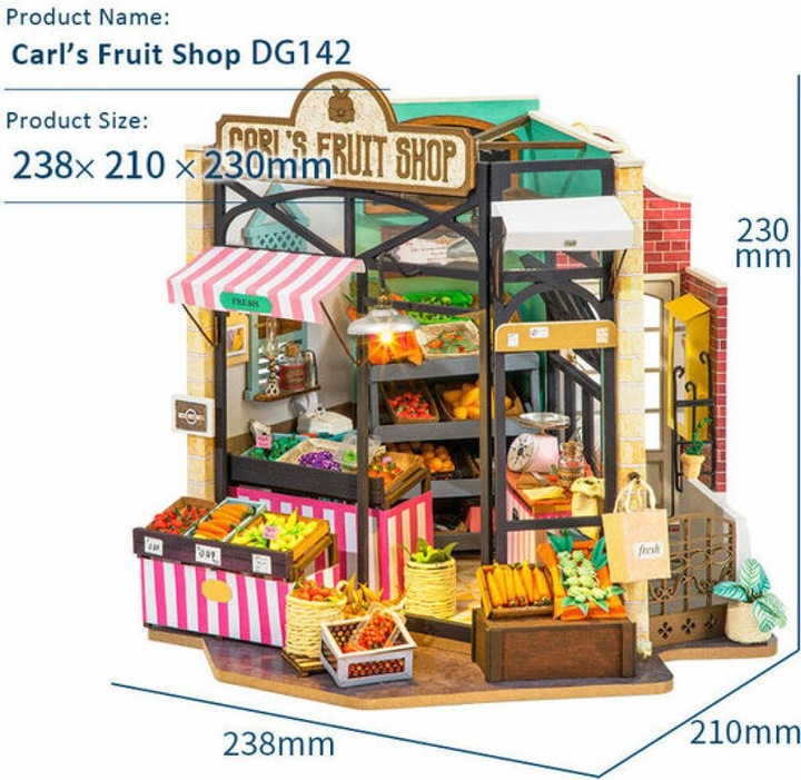 Produktbild Robotime Carl's Fruit Shop