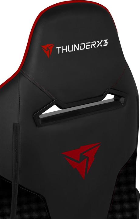 Actual product image Thunder X3 Fauteuil compatible BC5 Air (Noir/Rouge)