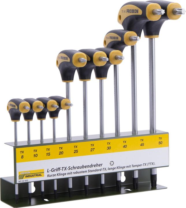 Proxxon L-Griff-Schraubendrehersätze (TX)