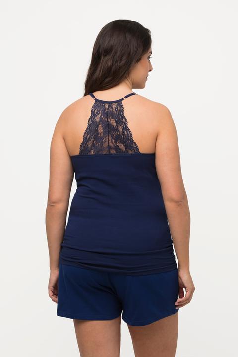 Actual product image Ulla Popken Lace Panel Racerback Cami (42, 44)